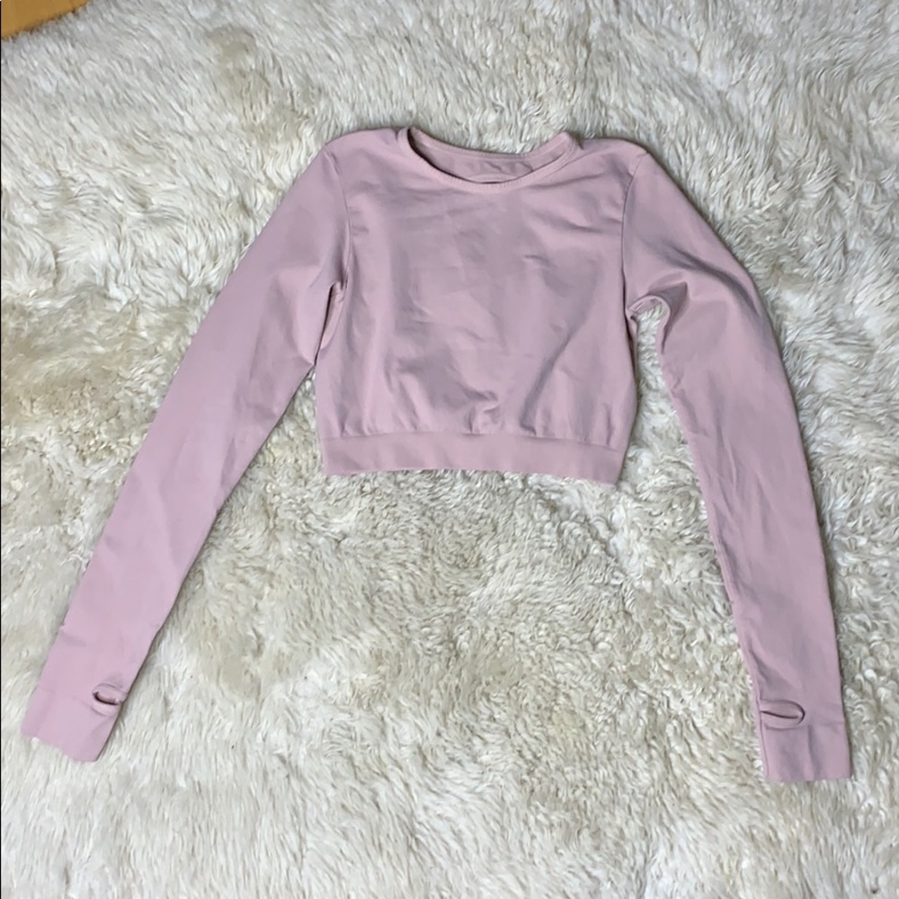 Nux long sleeve crop top